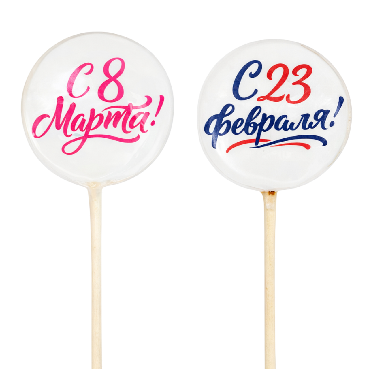 Праздничные леденцы без сахара 8 Марта и 23 февраля - Luppu
